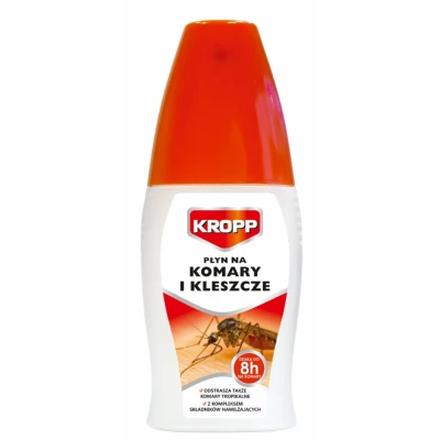 KROPP - PŁYN NA KOMARY I KLESZCZE 50ML/12/