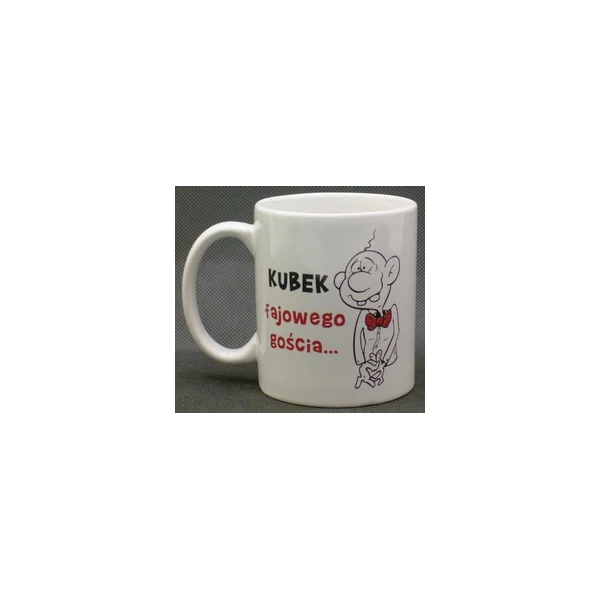 KUBEK PORCELAN.*FAJOWY GOŚĆ*