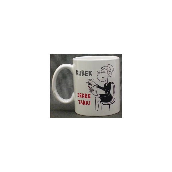 KUBEK PORCELANOWY *SEKRETARKI*