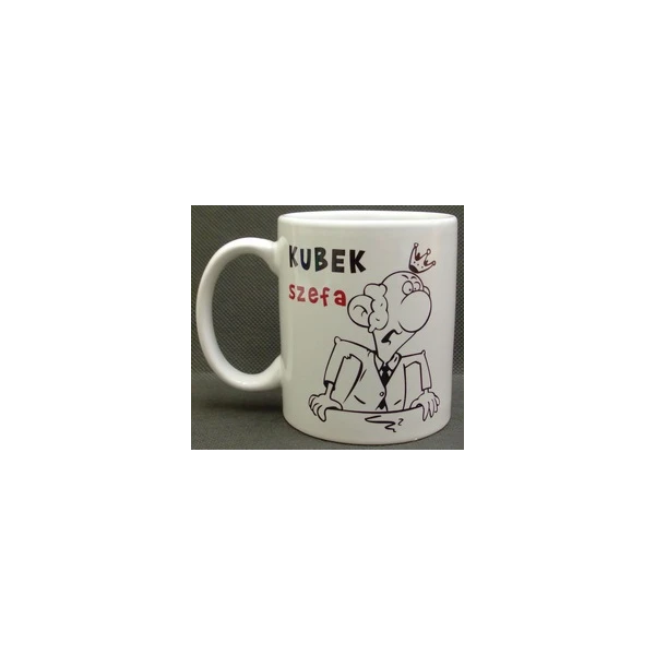 KUBEK PORCELANOWY *SZEF*