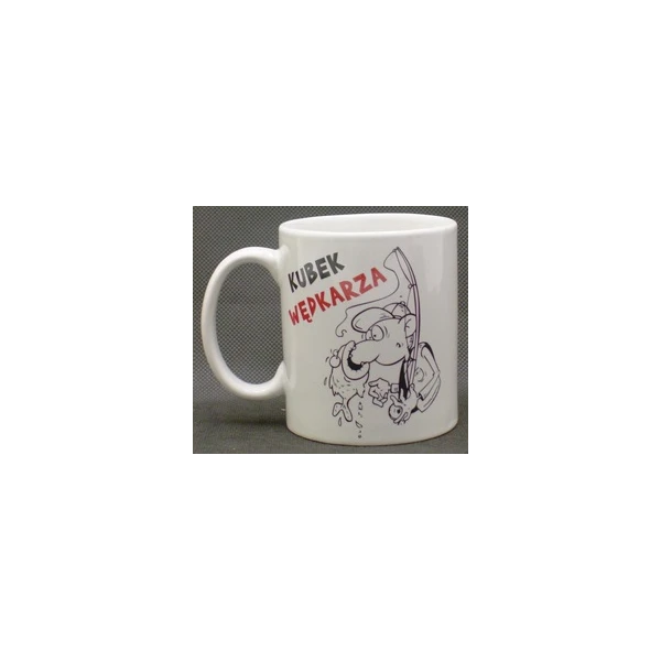 KUBEK PORCELANOWY *WĘDKARZA*