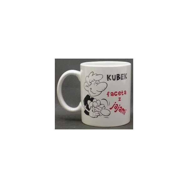 KUBEK PORCELANOWY *Z JAJAMI*