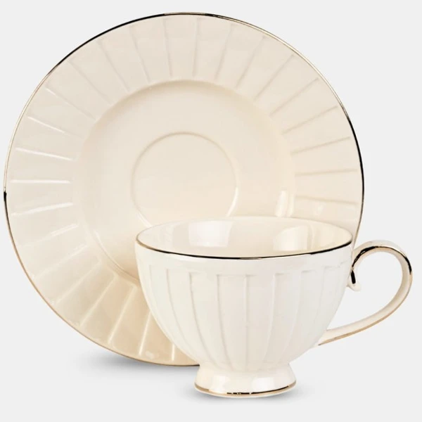 Komplet filiżanek porcelanowych Veroni Lizbona 230 ml