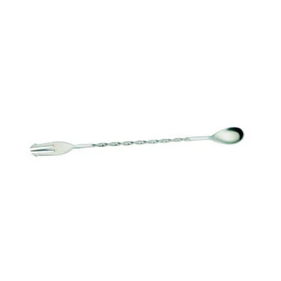 ŁYŻKA BARMAŃSKA Z WIDELCZYKIEM 30,5CM DH-1530-305