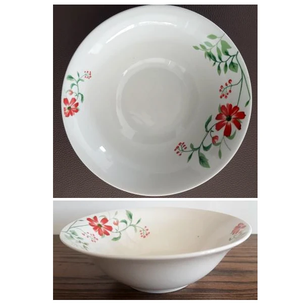 MMG-SALATERKA 18CM CZERWONY KWIAT 49426