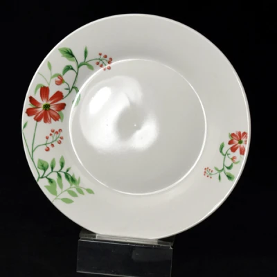 MMG-TALERZ DESER 19CM CZERWONY KWIAT 49433