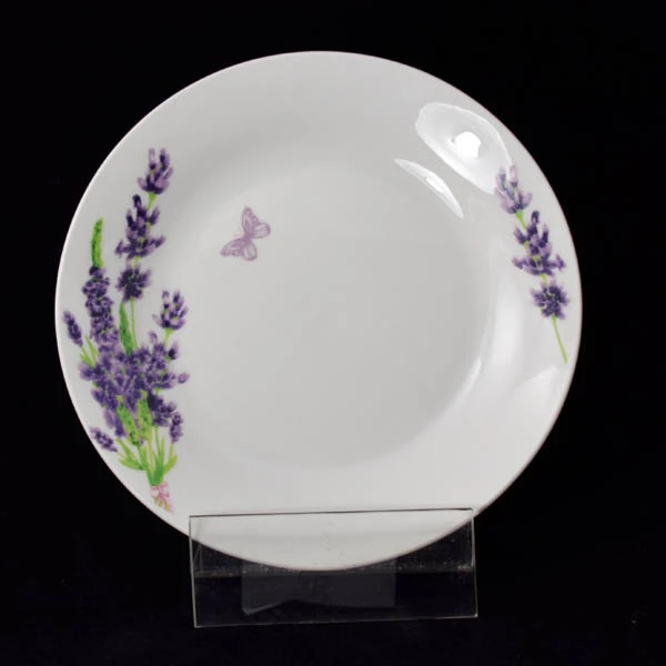 Talerz deserowy MM Glass Lawenda 19 cm