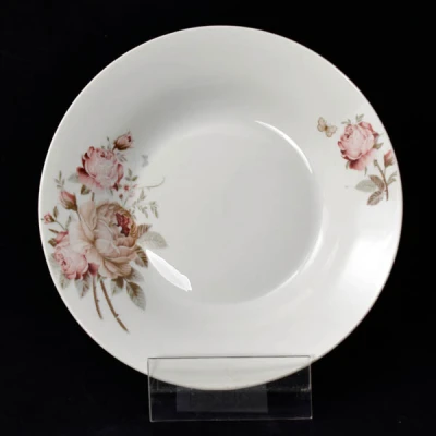 Talerz głęboki 23 cm Róża