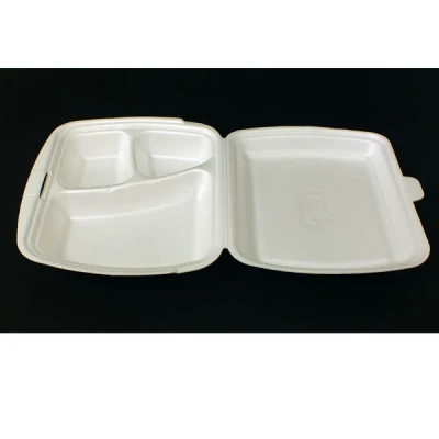 POJEMNIK MENU BOX STYROPIANOWY TRÓJDZIELNY /1SZT