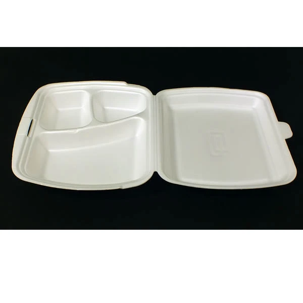 POJEMNIK MENU BOX STYROPIANOWY TRÓJDZIELNY /1SZT
