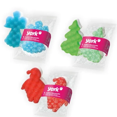 YORK-GĄBKA MASAŻOWA SWIĄTECZNA 1109