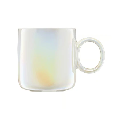 KUBEK DO KAWY HERBATY PORCELANA DUŻY 360 ml BIAŁY