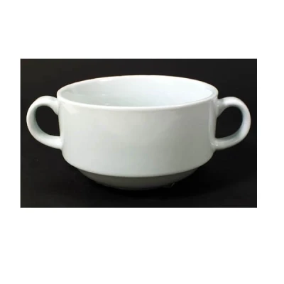 FENIKS-BULIONÓWKA 250ML *MONA* BIAŁA PORCELANA YM0003A