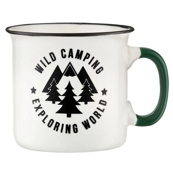 Kubek porcelanowy Ambition Adventure Wild Camping 510 ml