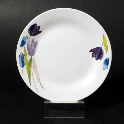 MMG-TALERZ DESER 19CM YF2018 *TULIPANY FIOLETOWE*