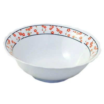 MONDEX-MISKA 18CM CZERWONE DROBNE KWIATKI JSDP-336-SB7