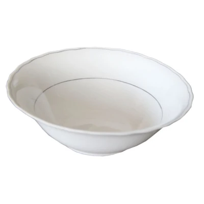 MONDEX-MISKA 18CM PASEK SREBRNY JSD-SB004-SB7