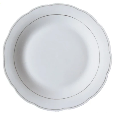 MONDEX-TALERZ 18CM DESER PASEK SREBRNY JSD-SB004-DP7
