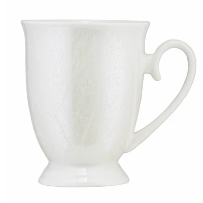 Kubek porcelanowy Ambition Diana Liść Perłowy 300 ml