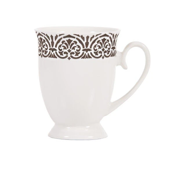 Kubek porcelanowy Ambition Diana Platyna 300 ml
