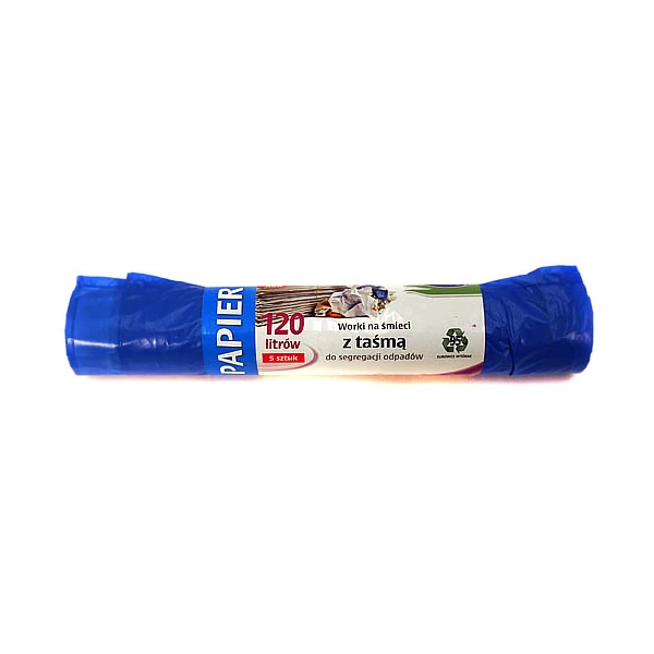 STELLA-WORKI DO SEG. PAPIER 120L A'5 LDPE NIEB.