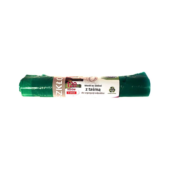 STELLA-WORKI DO SEG. SZKŁO 120L A'5 LDPE ZIELONE