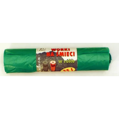 AGLO-WORKI NA ODPADY 50*60 A'50 35L. ZIELONE SZ59