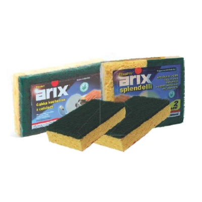 Gąbki kuchenne Arix W22402 z naturalnej celulozy