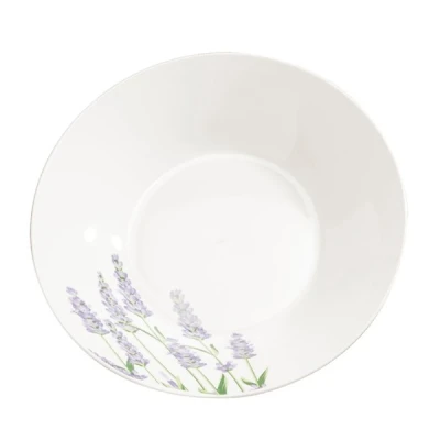 TAD-TALERZ OKRĄGŁY GŁĘBOKI 23CM *LAWENDA*