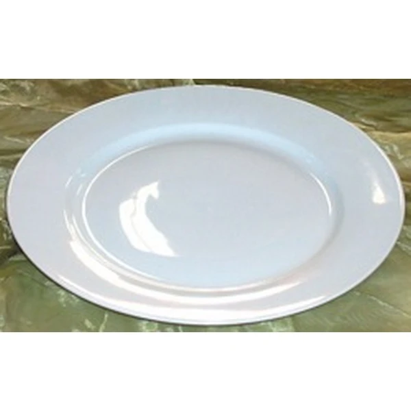WAZA-TALERZ PŁYTKI 24CM *BIAŁY