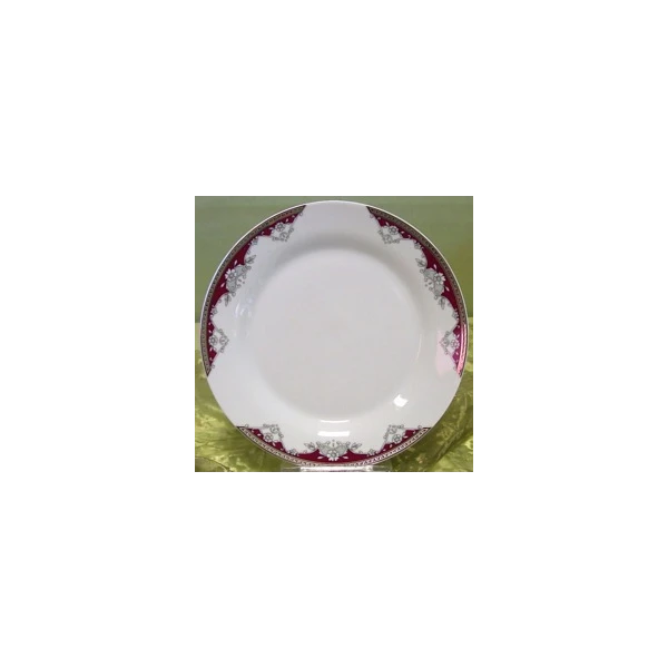 TALERZ DESER 19CM  *BORDO PL.*