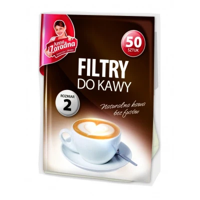Filtry do kawy Stella rozmiar 2 10,2 x 5 cm