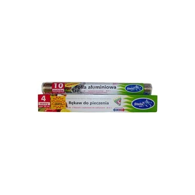 STELLA-RĘKAW DO PIECZENIA 4M+FOLIA ALU 10M GRATIS
