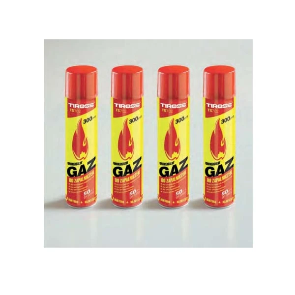Gaz do zapalniczek Tiross TS-702 300 ml