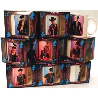 Kubek ceramiczny BGtech Strip Club 330 ml