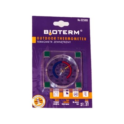 Termometr Bioterm 025000 7,5 x 7,5 x 1,6 cm