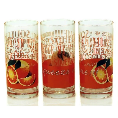 CZ-KPL. 3CZ. SZKLANEK 290ML ORANGE