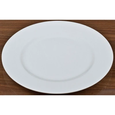 ĆMIELÓW-0000  TALERZ PŁYTKI 25CM PUŁASKI