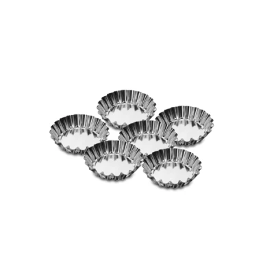 FOREMKI DO PIECZENIA BABECZEK MUFFINEK TARTALETKI fi9cm 6szt.