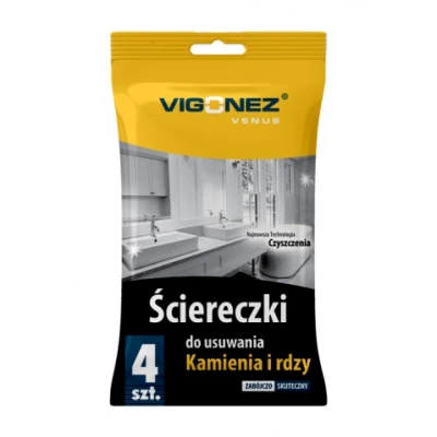 Ścierka do kamienia i rdzy Vigonez z celulozy 4 sztuki