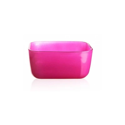 GLA-SALATERKA PROSTOKĄTNA 12X9CM MAGENTA