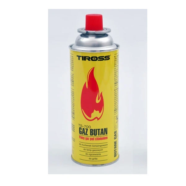 TIROSS-POJEMNIK Z GAZEM  DO KUCHENEK KEMPING., LAMP GAZOWYCH, GRILLA TS-700