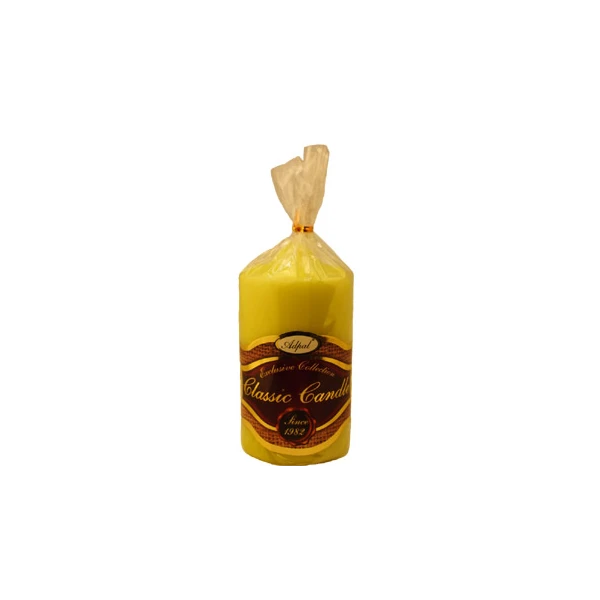 ADPAL-ŚWIECA KLASYCZNA MATOWA PISTACJOWA 150/80