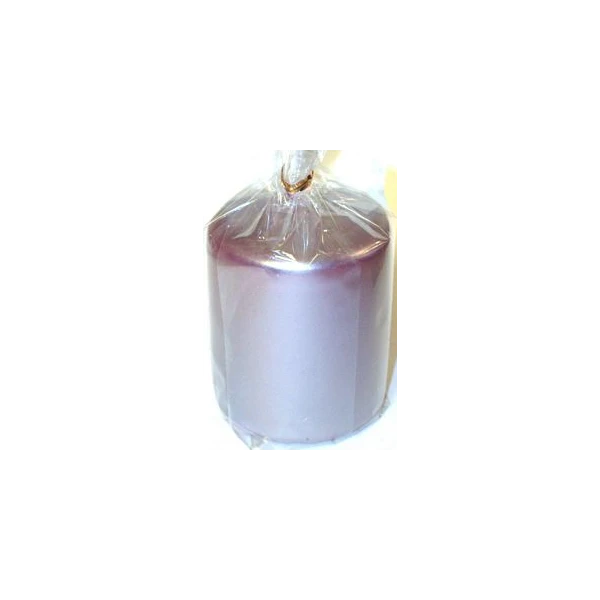 Świeca dekoracyjna ADPAL KL-2 perła bordo 70 mm