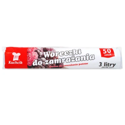 Woreczki do mrożenia Kuchcik 25 × 35 cm 3 l