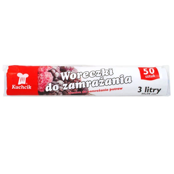 Woreczki do mrożenia Kuchcik 25 × 35 cm 3 l