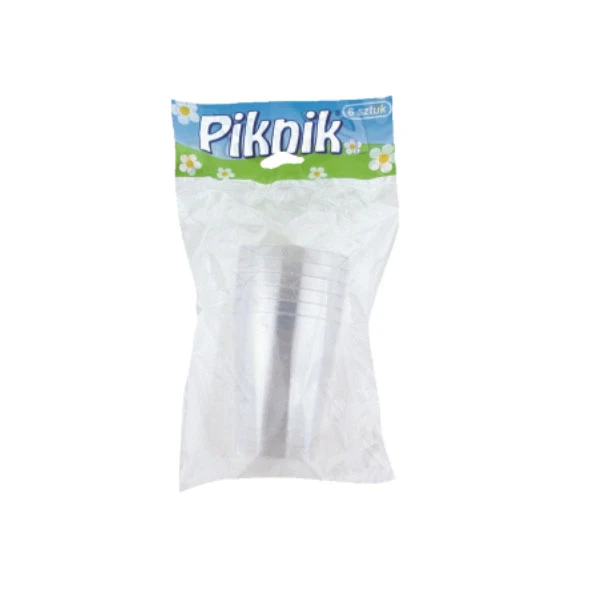 Szklanki kryształowe Aku Piknik 6 szt