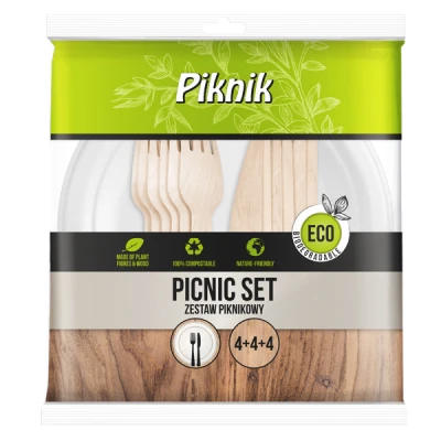 Zestaw piknikowy Piknik 12 elementów