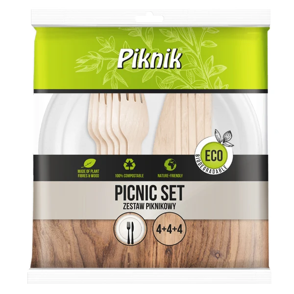 Zestaw piknikowy Piknik 12 elementów