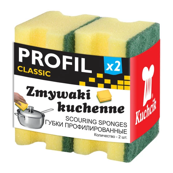 Zmywaki kuchenne Kuchcik Profil Classic 9 x 6,5 x 4,5 cm